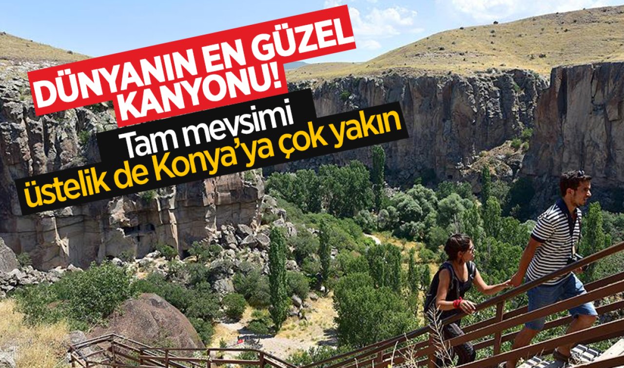  Konya, Niğde, Nevşehir, Kırşehir, Kayseri’ye çok yakın! Hala gitmediyseniz bu mevsimde çok güzel olur