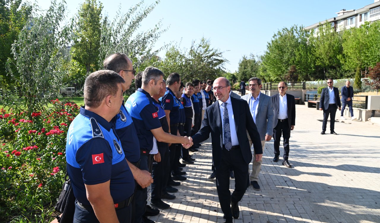 Başkan Pekyatırmacı Zabıta Teşkilatını unutmadı