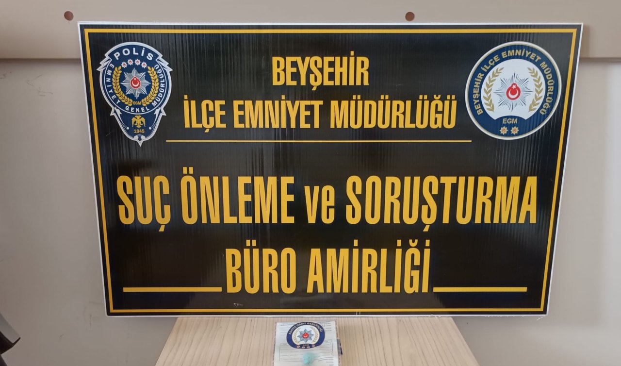  Beyşehir’de uyuşturucu operasyonu