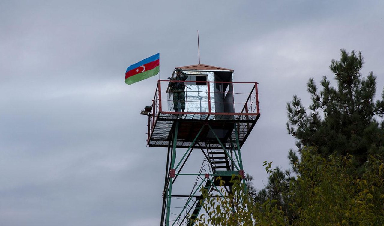 Yasa dışı Ermeni güçlerin döşediği mayına basan Azerbaycan askeri yaralandı