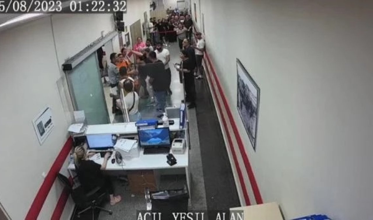  Doktorla tartışan adam, ortalığı birbirine kattı: Sizi boşuna dövmüyorlar
