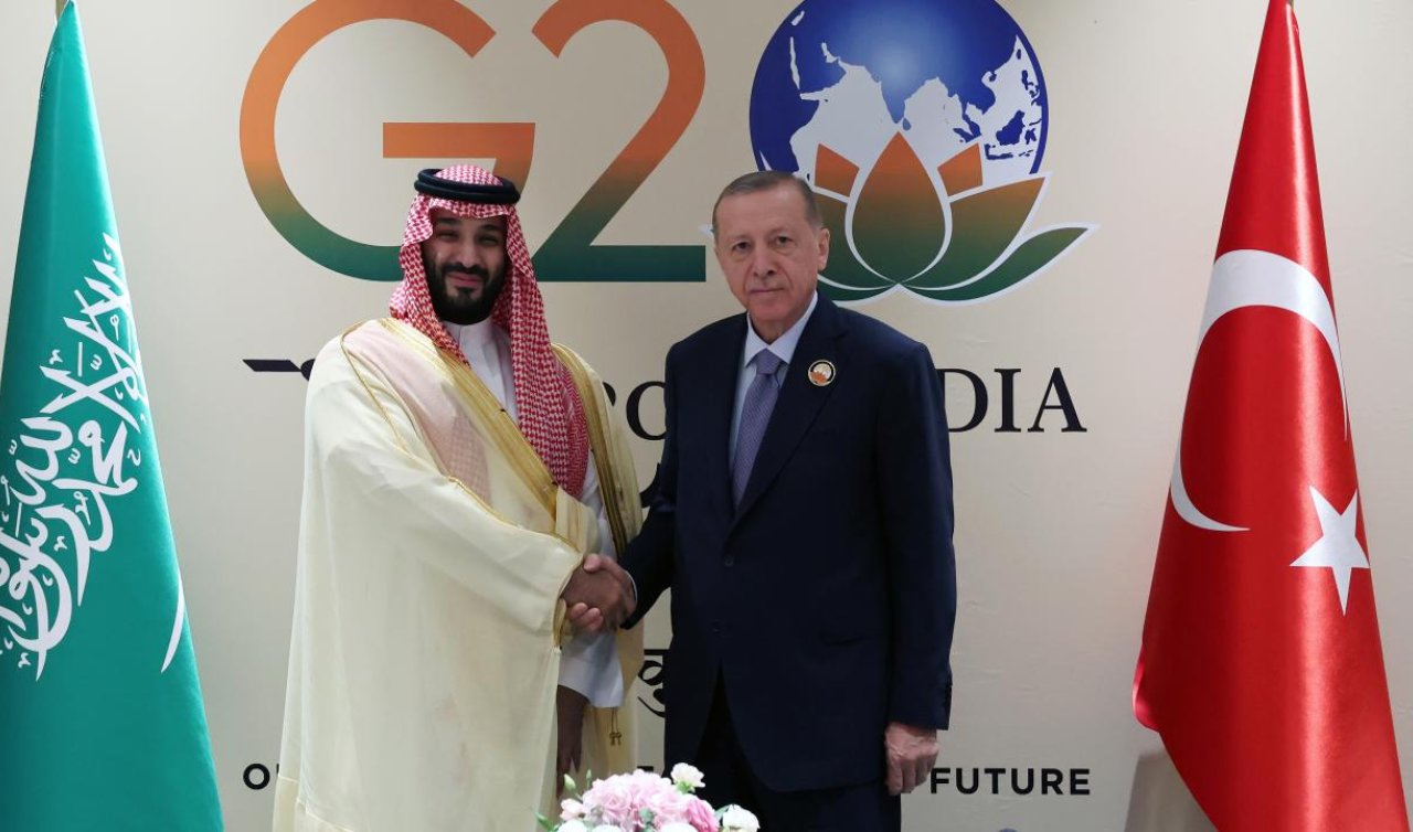 Cumhurbaşkanı Erdoğan Suudi Arabistan Veliaht Prensi Selman ile görüştü