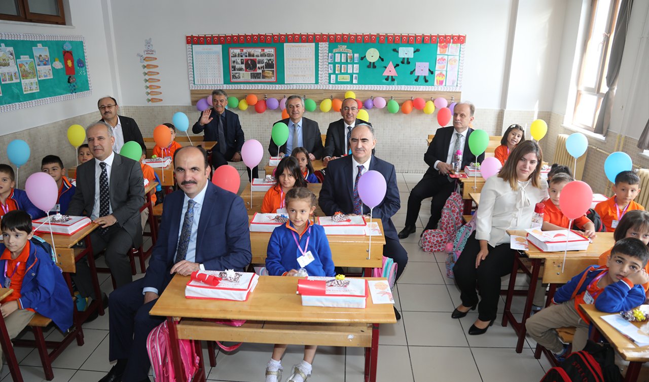 Konya’da 35 bin 570 öğretmen 543 bin 379 öğrenci ders başı yaptı!