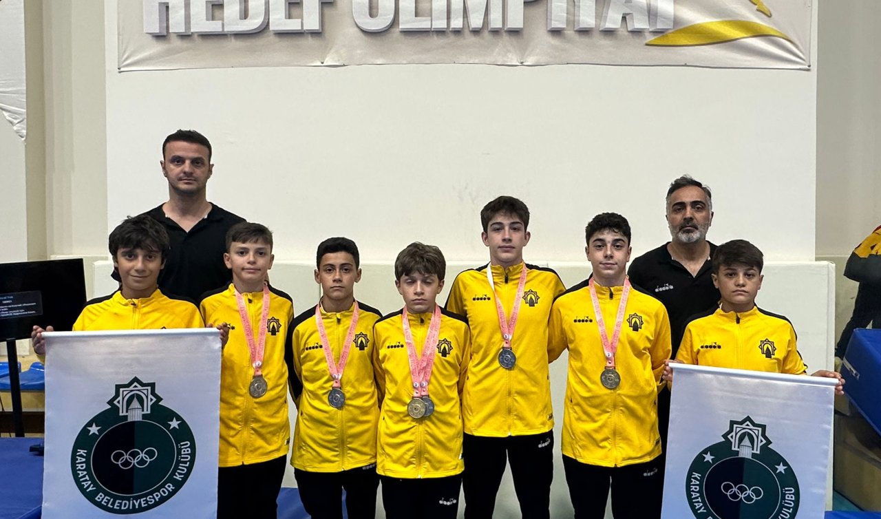  Karatay Belediyespor Kulübü sporcularından önemli başarılar