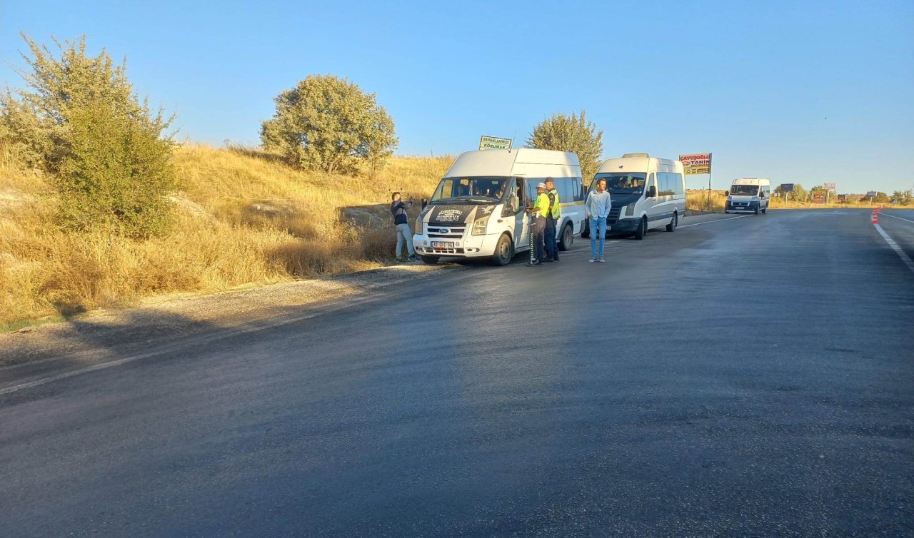 Bozkır’da okul servis araçları denetlendi