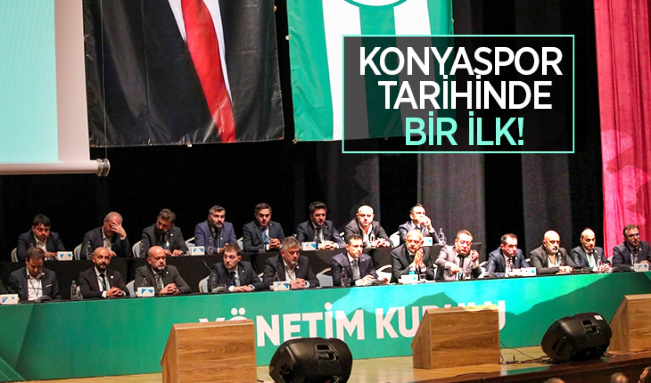  Konyaspor tarihinde bir ilk! 