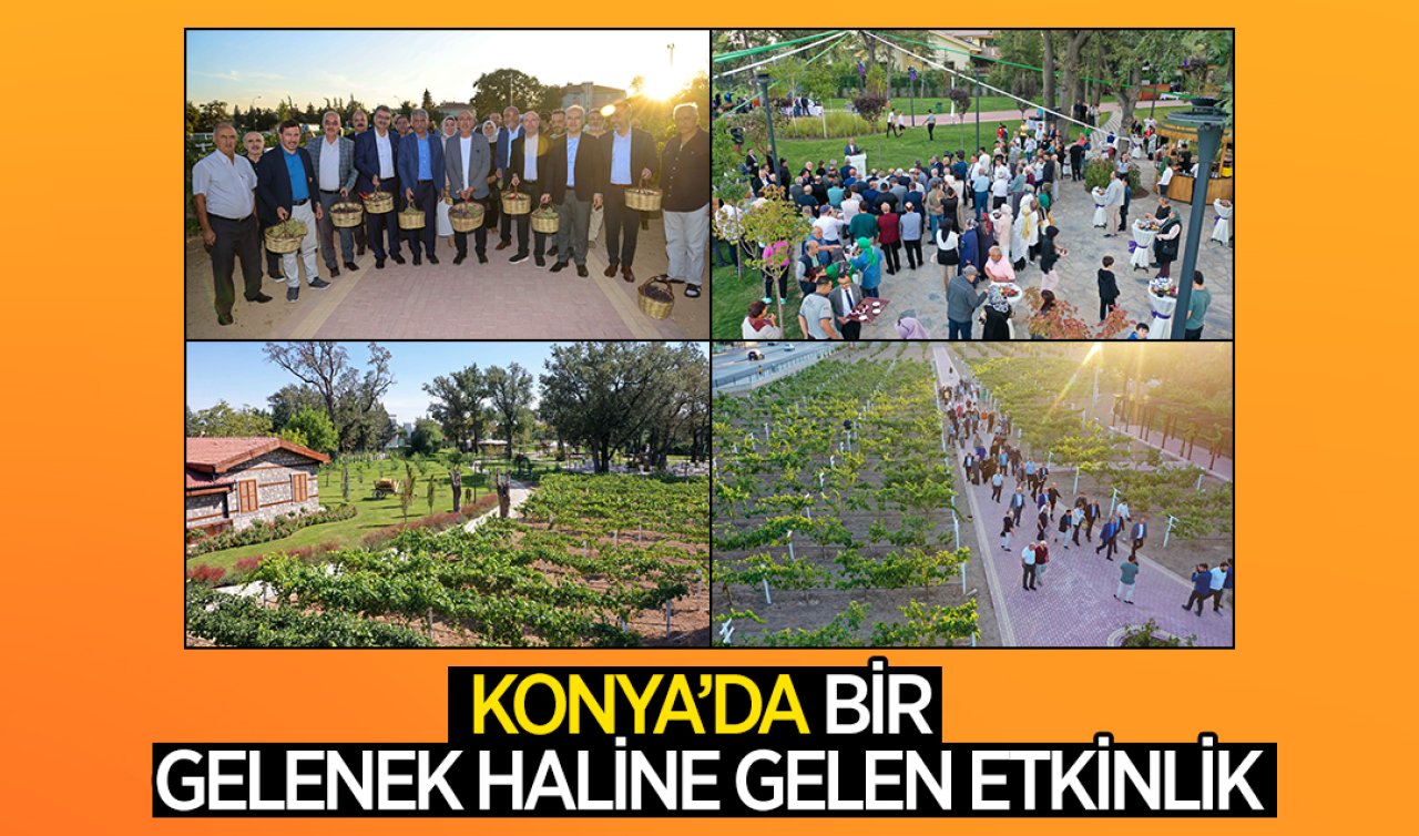 Konya’da bir gelenek haline gelen etkinlik! Renkli görüntülere sahne oldu