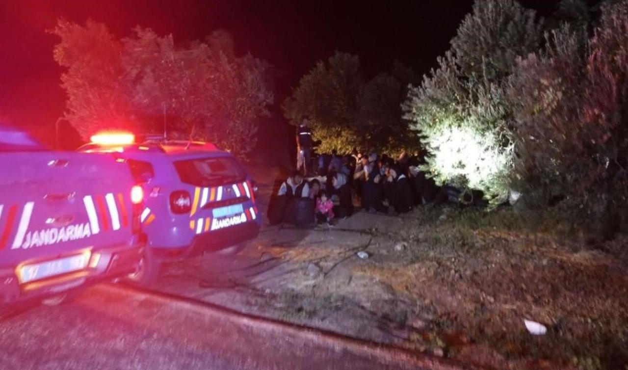 37 düzensiz göçmen yakalandı