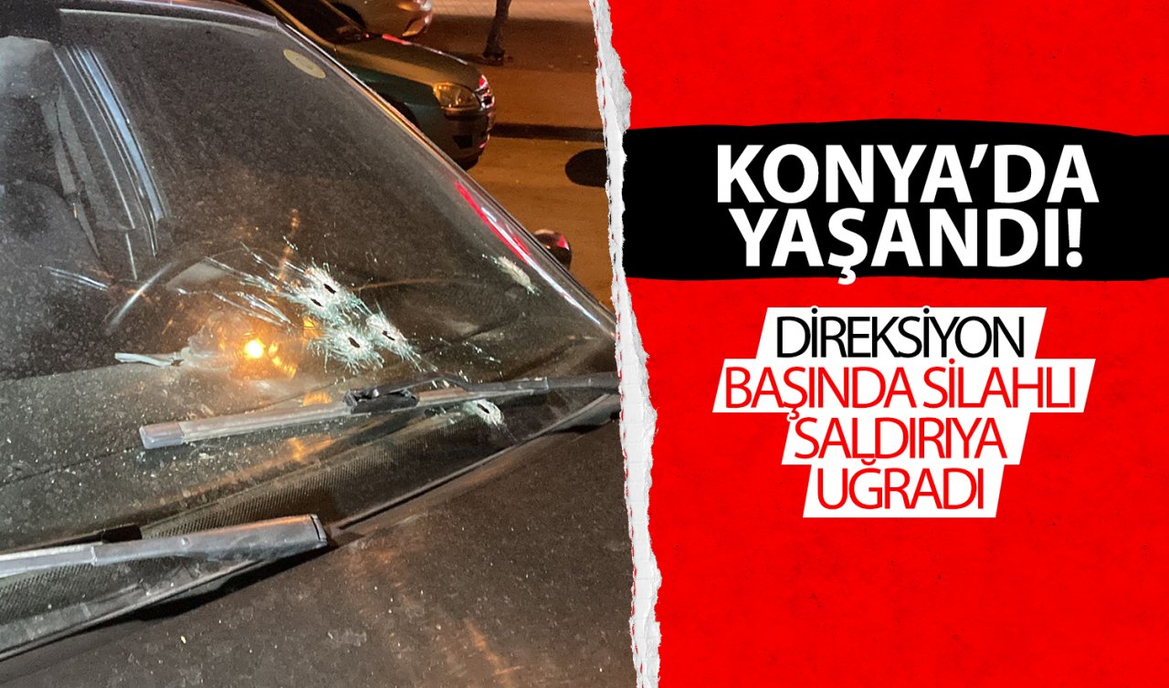 Konya’da kurşun yağmuruna tutuldu! Ağır yaralanan kişi kaçarak hastaneye sığındı