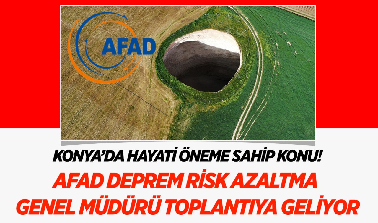  Yüzlerce obruk var! Konya’da oluşan dev çukurlar araştırılıyor