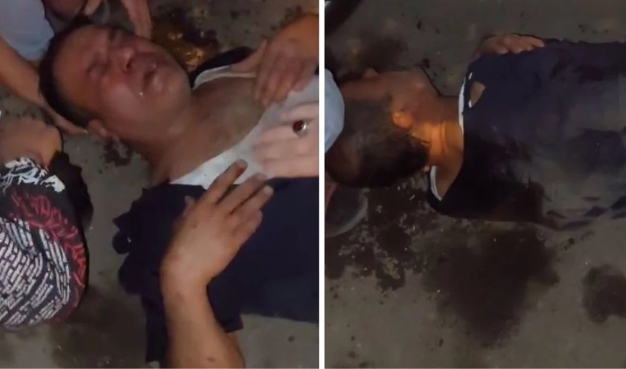 Eşi içeride ifade verdi! Kocası dışarda kanlar içinde kaldı