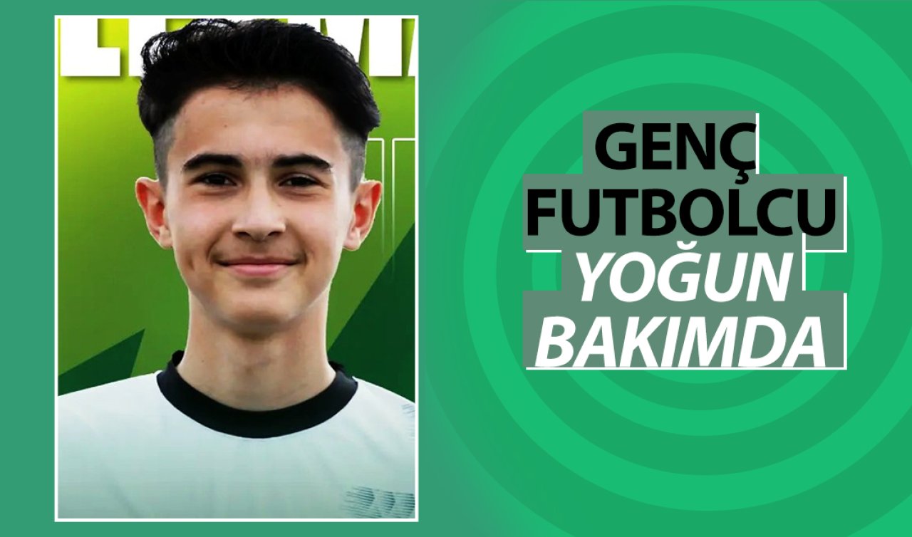 Konya’yı üzen kaza! Genç futbolcu Süleyman Ünsal’ın durumu ağır