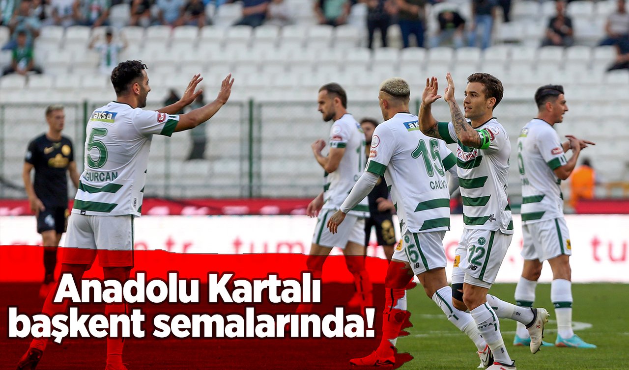 Anadolu Kartalı başkent semalarında!