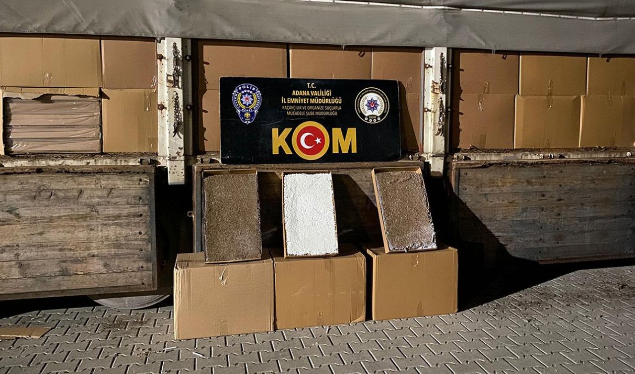 8 milyondan fazla makaron ele geçirildi