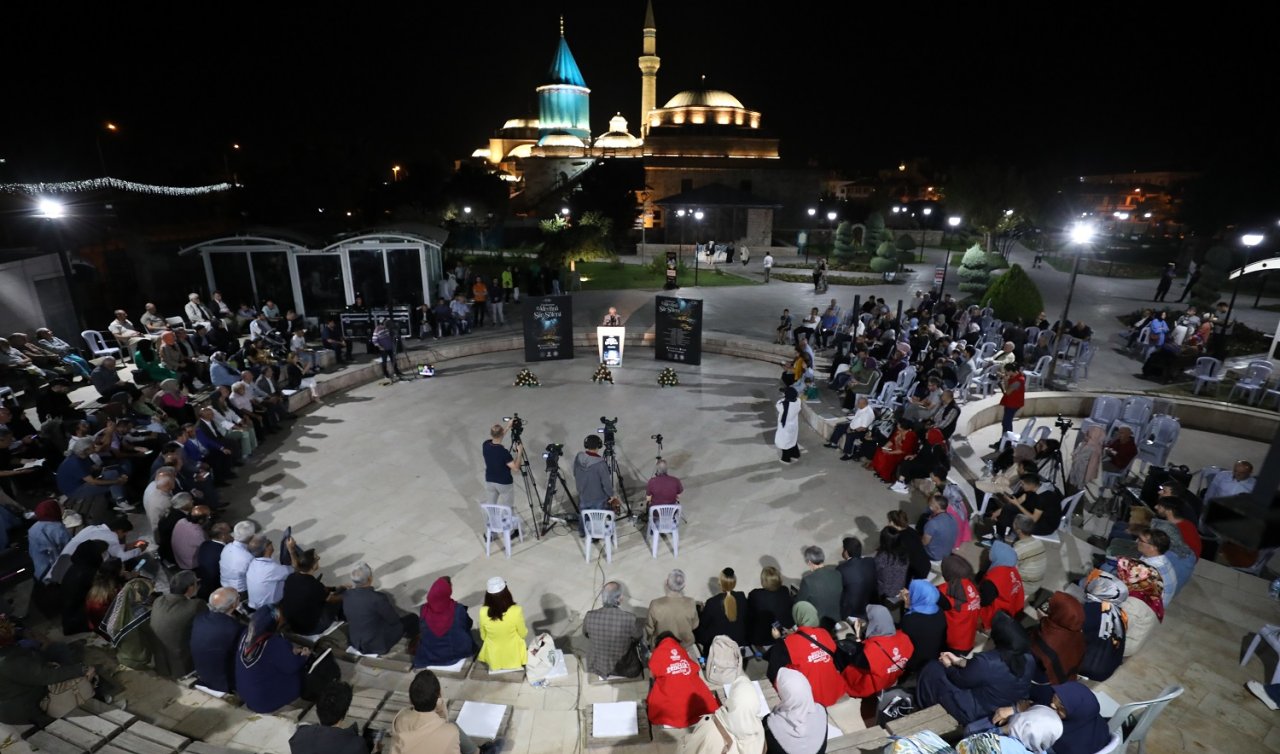 Uluslararası 13. Mevlana şiir şöleni gerçekleştirildi