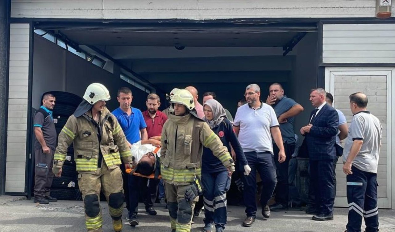  İş yeri asansörü düştü: 7 yaralı