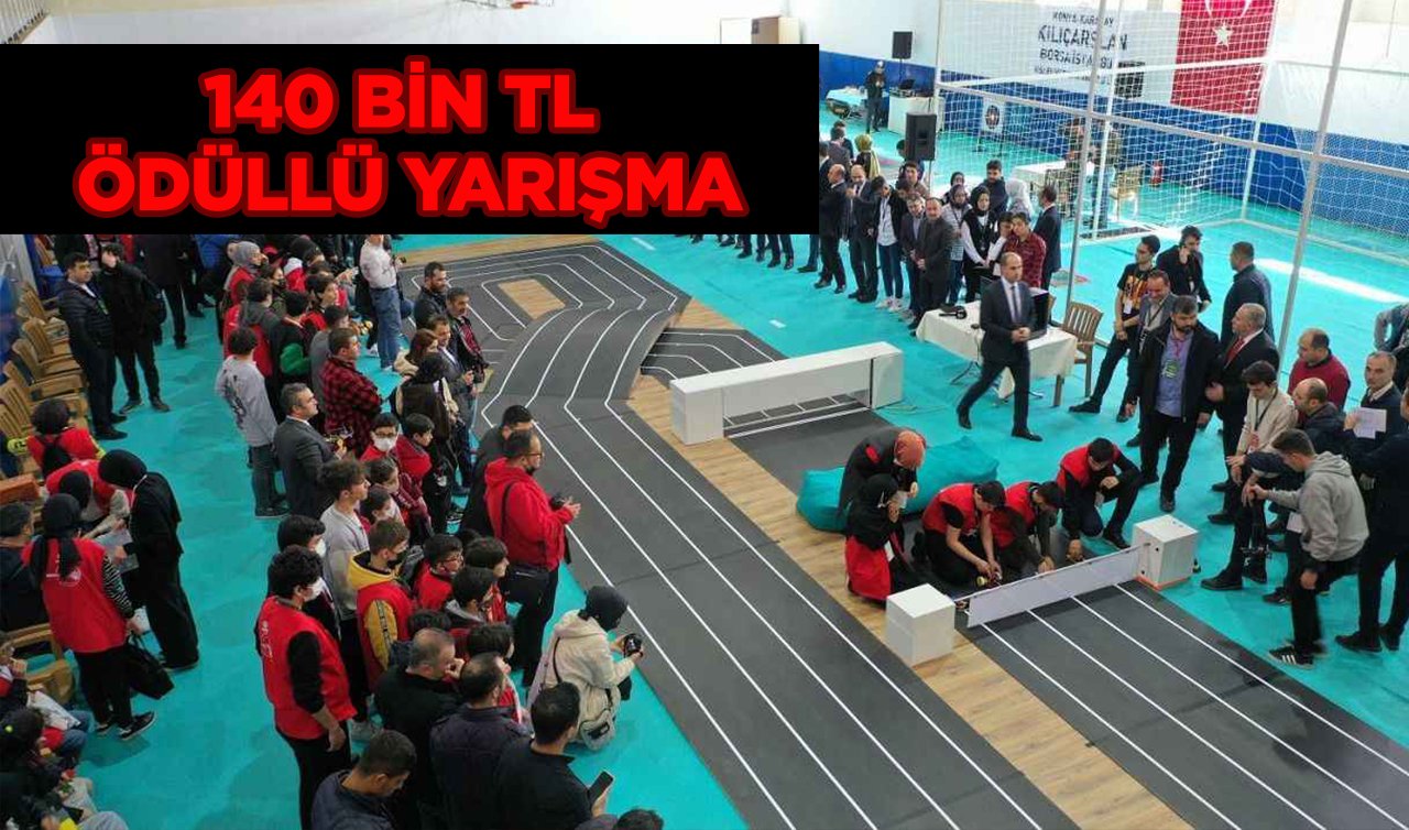 Konya’da o yarışma başlıyor! 140 bin TL ödül, bütün katılımcılara hediye