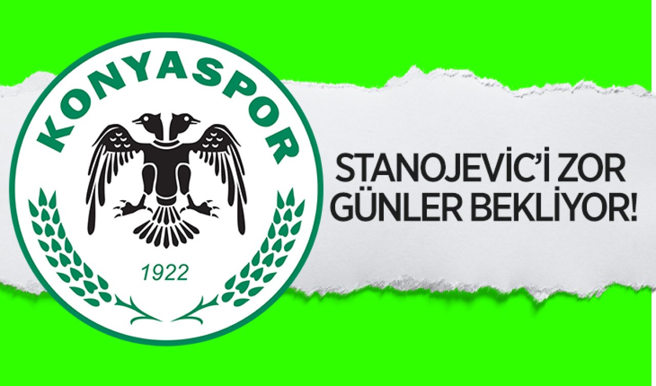 Stanojevic’i zor günler bekliyor! 3-5-2 mi? 5-3-2 mi?
