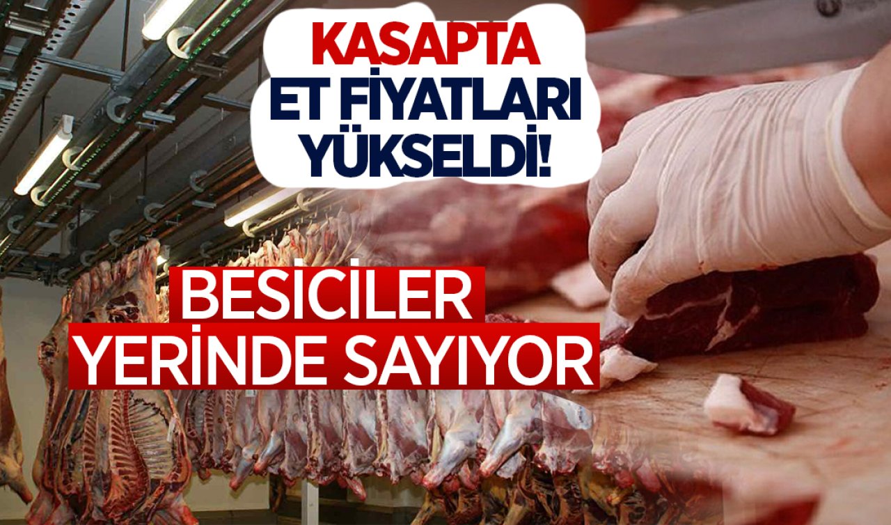 Kırmızı et ve karkas et kesim fiyatları belli oldu!