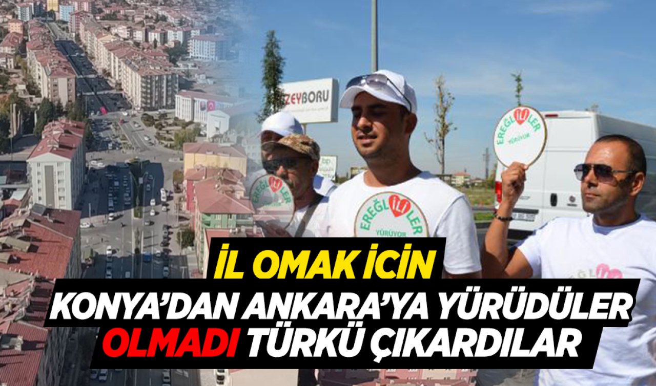 Konya’da il olmak için her şeyi yapıyorlar!   