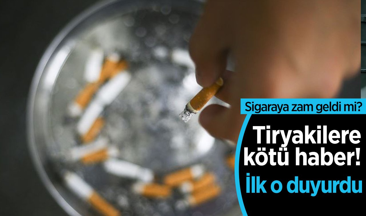 Tiryakilere kötü haber! İlk o duyurdu: Sigaraya zam geldi mi? 2 EKİM 2023 sigara fiyatları