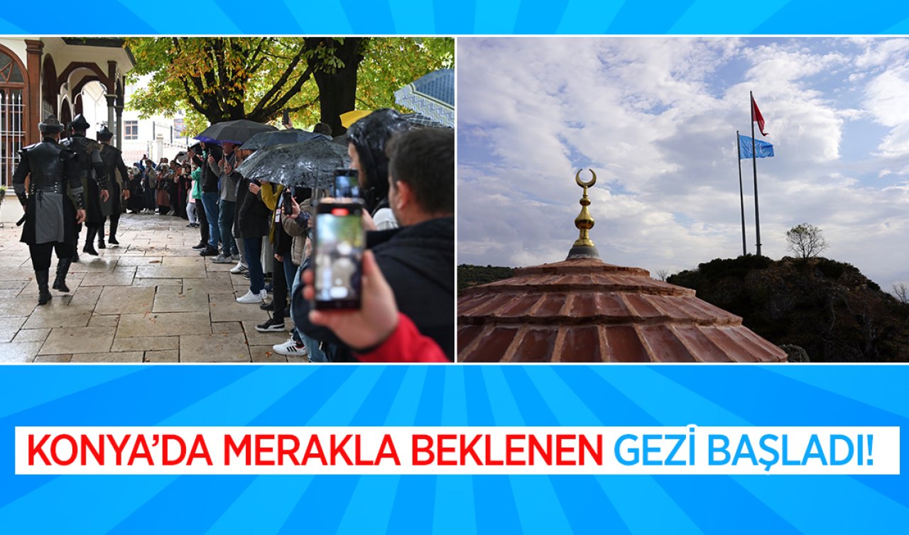  Konya’da merakla beklenen ücretsiz turlar başladı!