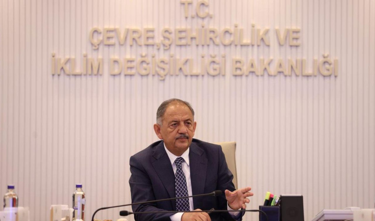 Bakan Özhaseki: Kentsel Dönüşüm Başkanlığı kurulacak