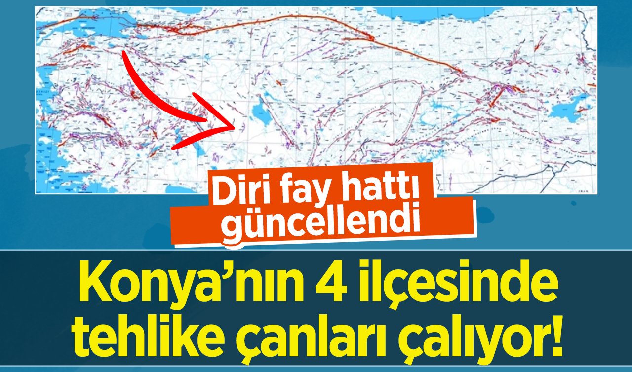 Konya’nın 4 ilçesinde tehlike çanları çalıyor! 