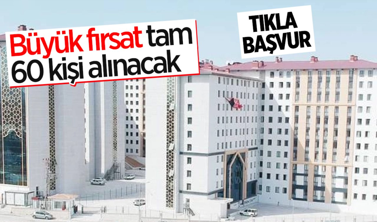 Büyük iş fırsatı! Gençlik ve Spor Bakanlığı Konya’ya sözlü sınavla 60 personel alacak| TIKLA BAŞVUR
