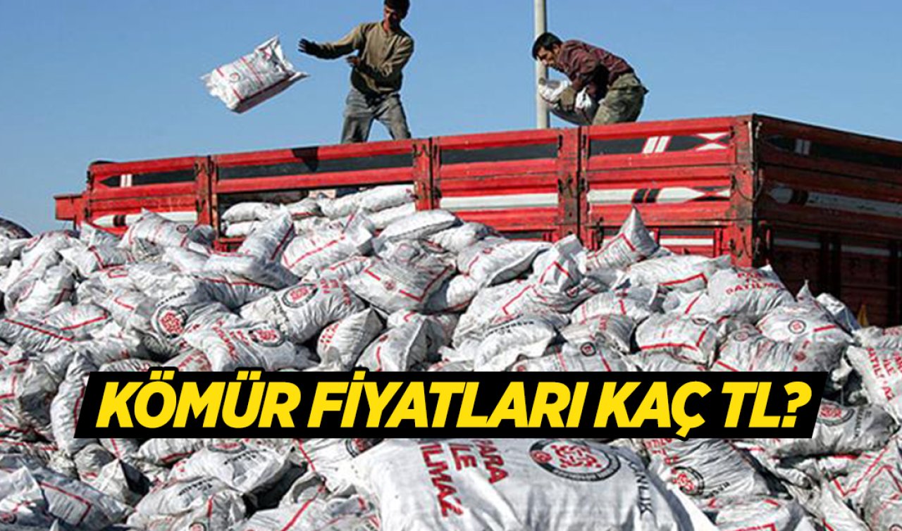 Serbest piyasada kömür fiyatları belli oldu!