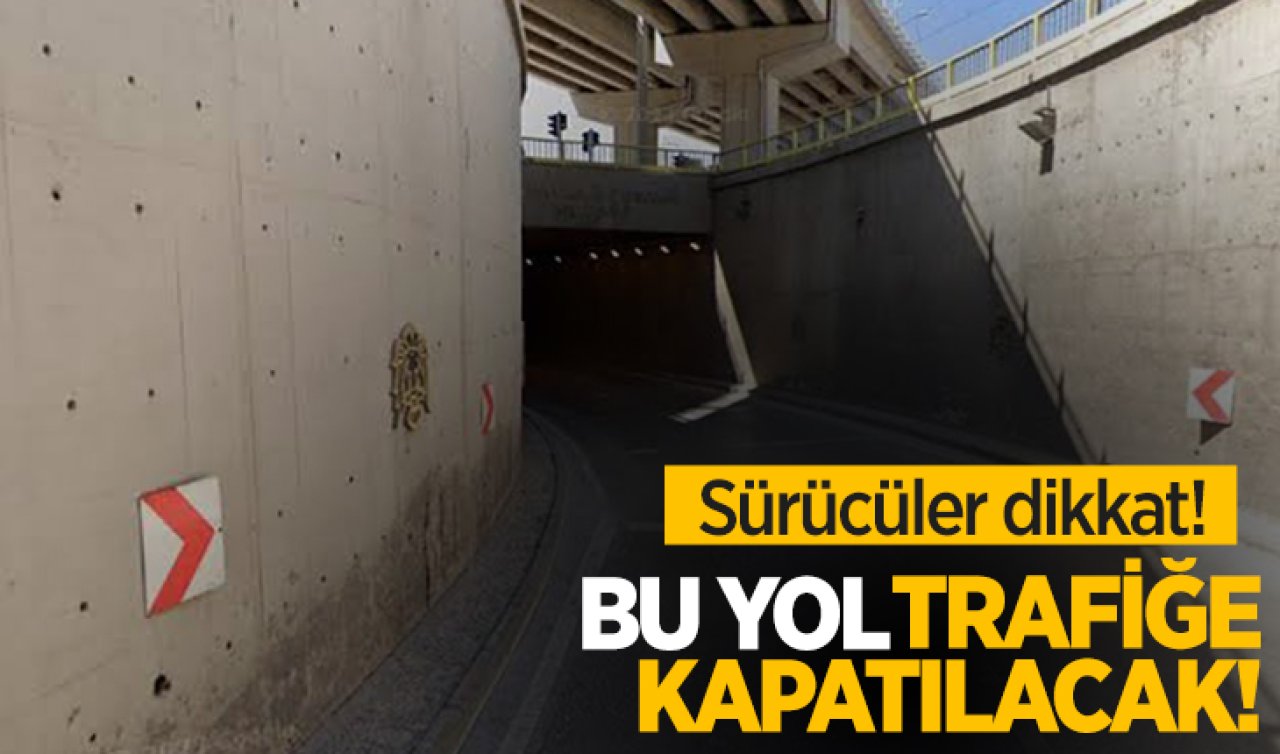 Konya’daki bu alt geçit daha aydınlık olacak: Çalışmalar 10 gün sürecek!