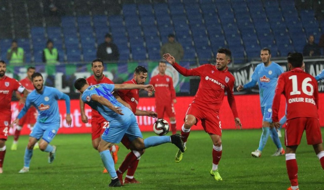 Çaykur Rizespor Samsunspor’u ağırlıyor