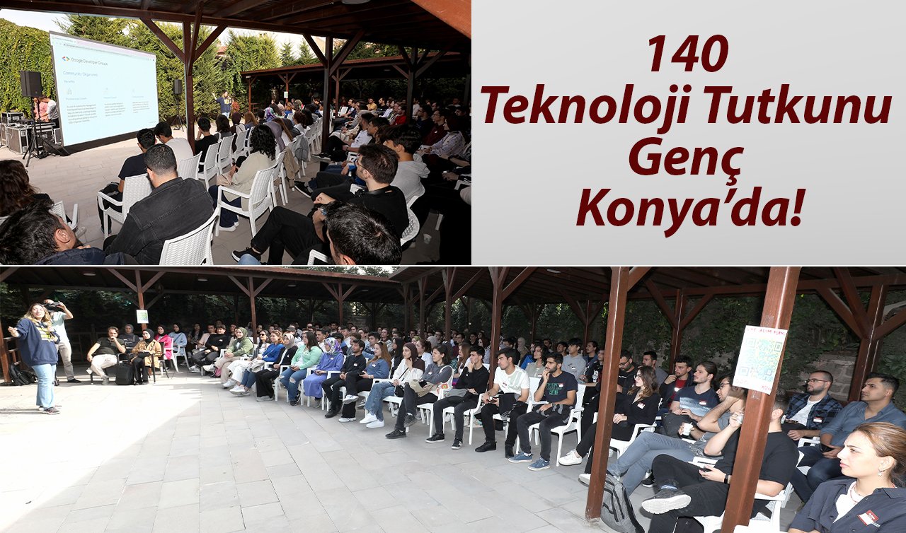 140 teknoloji tutkunu genç Konya’da! Mobil uygulama, oyun geliştirme ve yapay zekâ..