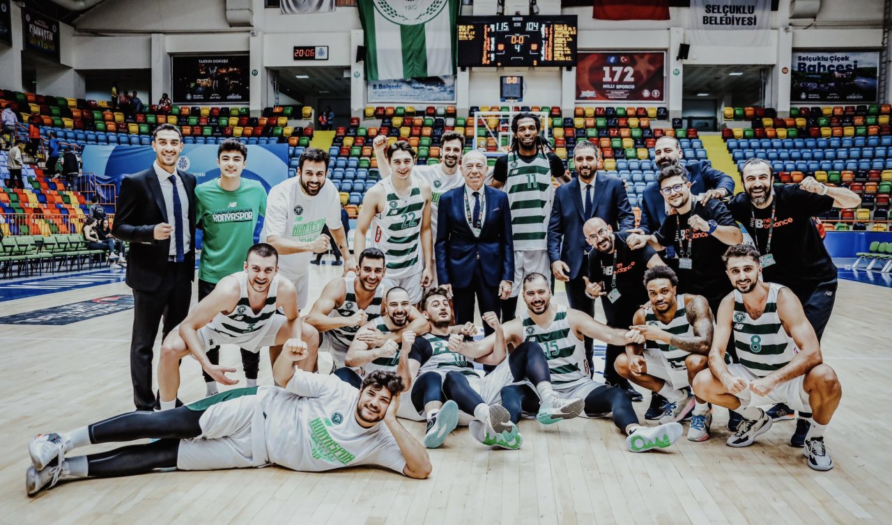 Konyaspor Basket 2 maç sonra kazandı