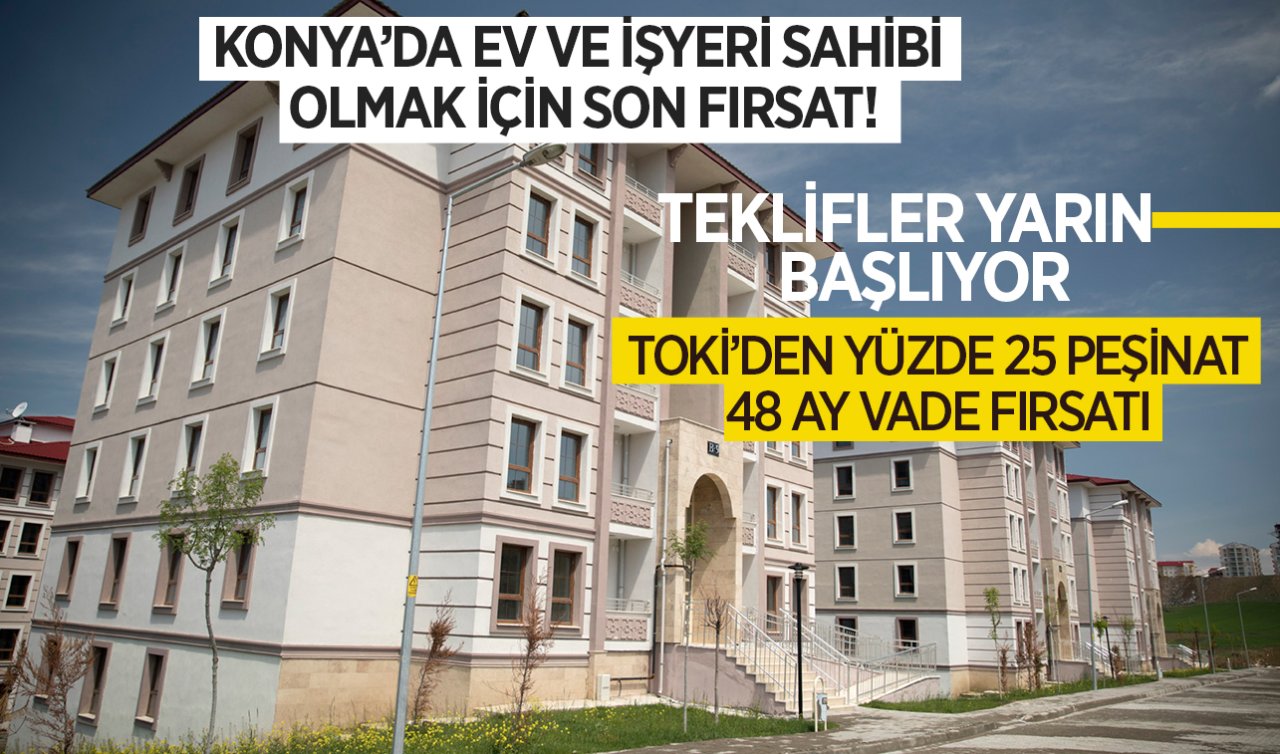 Konya’ya piyango vurdu! 50 bin lirası olan ev sahibi olacak