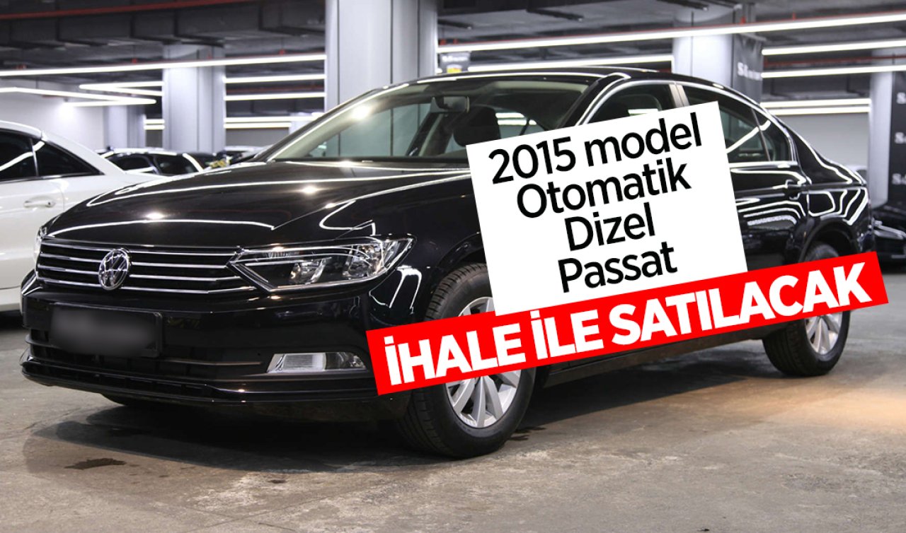 Konya’da icradan satılık 2015 model otomatik Passat