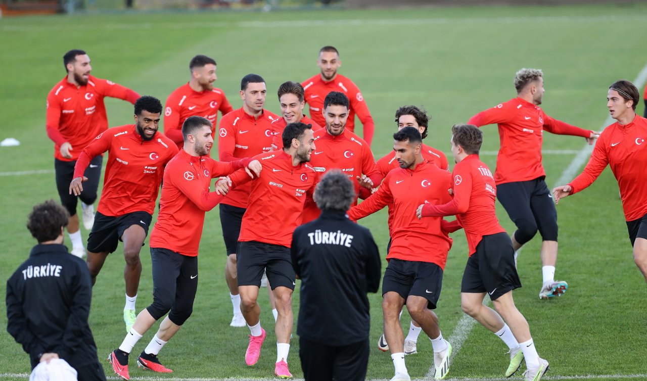 A Milli Futbol Takımı Hırvatistan maçının hazırlıklarını sürdürdü