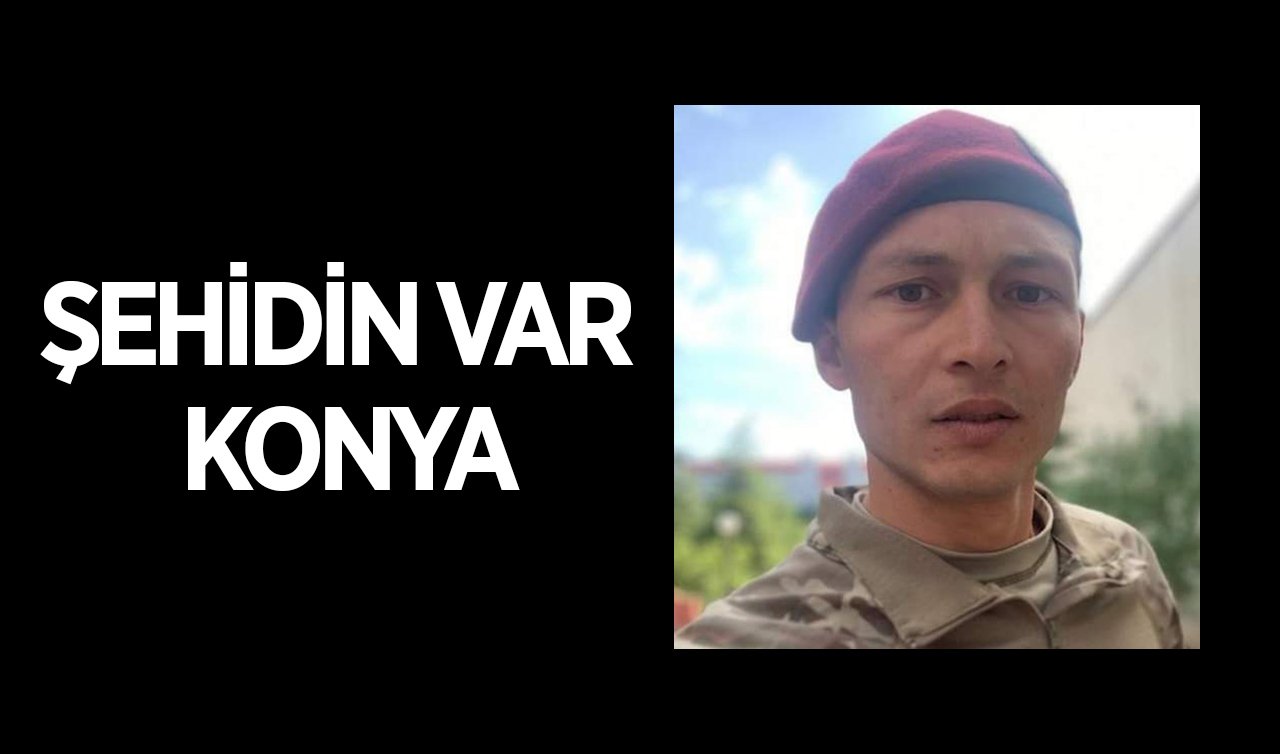 Konyalı Piyade Astsubay Kıdemli Çavuş Musa Esat Kaya şehit oldu