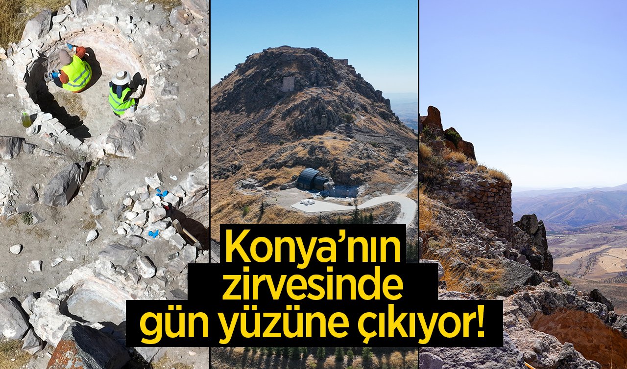 Konya’nın zirvesinde gün yüzüne çıkıyor!  Başka bir ufuk daha açacak