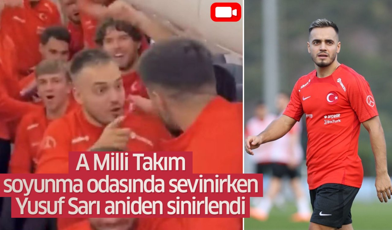 A Milli Takım EURO 2024 sevinci yaşarken Yusuf Sarı aniden sinirlendi! Yusuf Sarı neden sinirlendi?