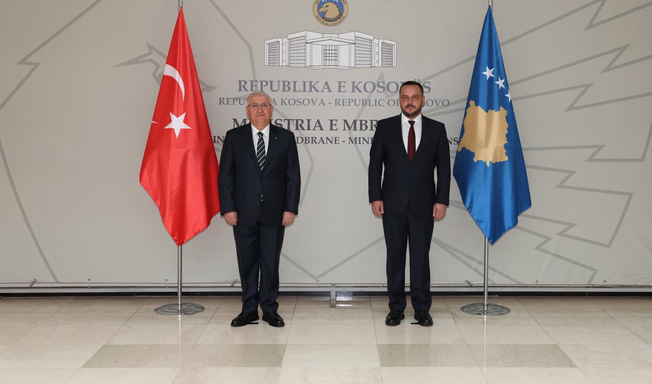 Bakan Güler, Kosova Savunma Bakanı Maqedonci ile görüştü