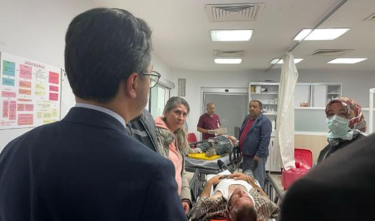  İşçilerin taşındığı servis devrildi: 15 yaralı