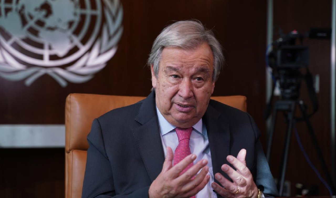 Guterres: Yardım tırları en hızlı şekilde Gazze’ye hareket etmeli