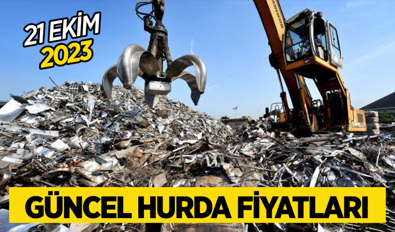 Hurda fiyatları belli oldu! Hurda fiyatları kaç TL?
