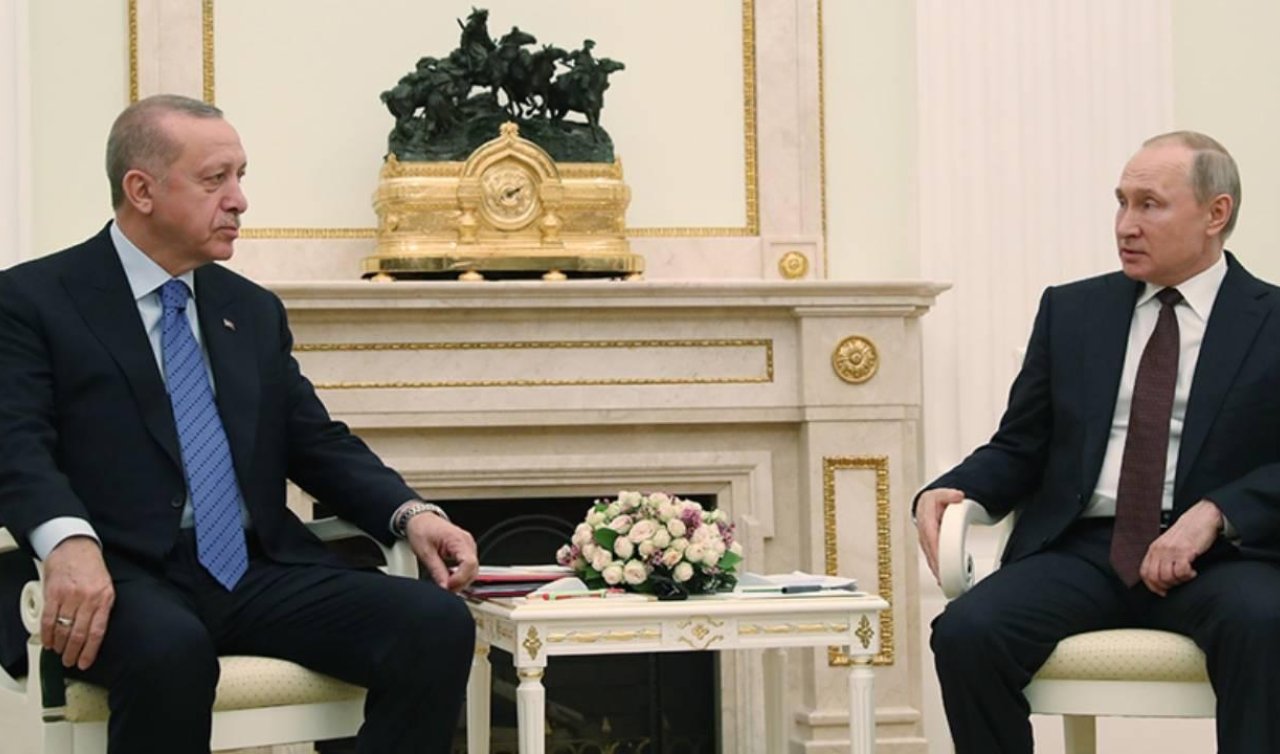 Cumhurbaşkanı Erdoğan Putin ile Filistin’i görüştü