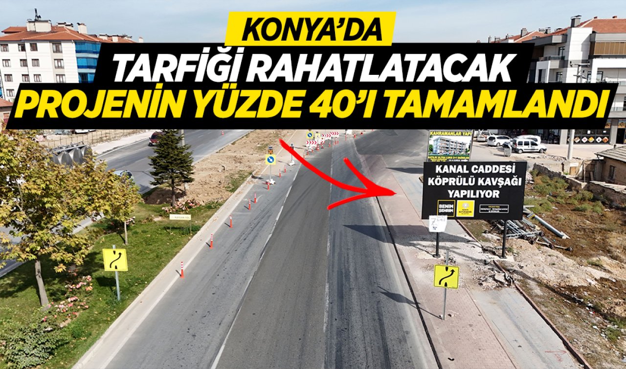 Konya’da Şehir Hastanesi önündeki köprülü kavşağın tamamlanacağı tarih belli oldu!