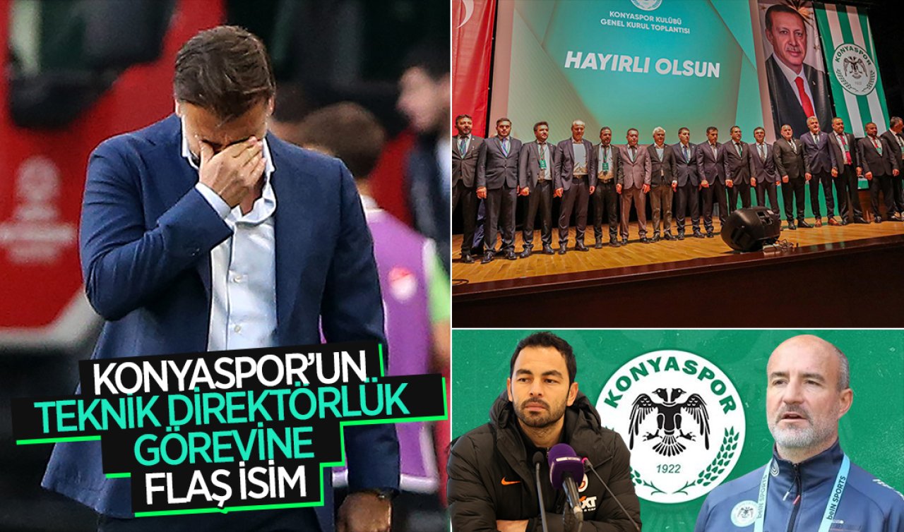  Konyaspor Yönetimi sessizliğini bozdu! Yeni Teknik Direktör yarın belli oluyor