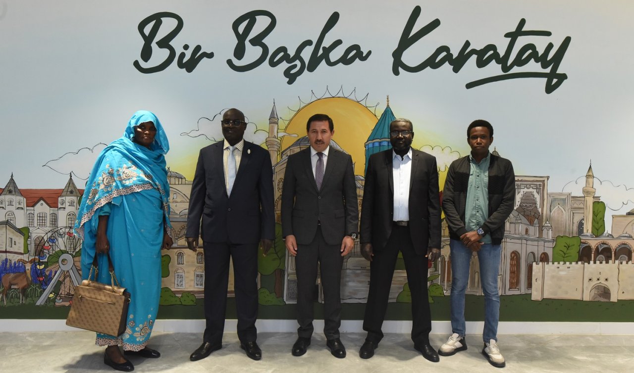 Çad ve Karatay Belediyesi arasında bilgi ve tecrübe paylaşımı