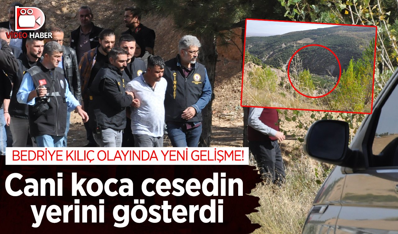 Konya’da Bedriye Kılıç cinayeti! Cani koca cesedin yerini gösterdi! Kardeşi cinnet getirdi! İşte o anlar 