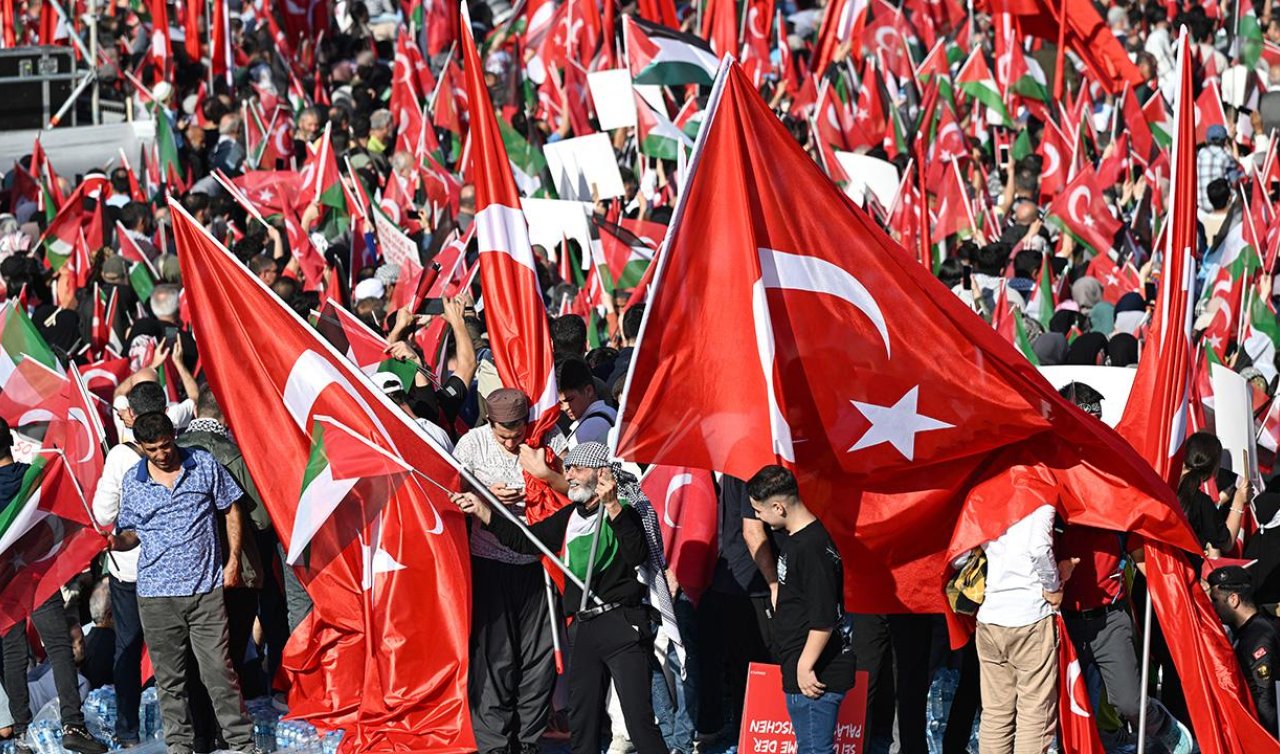 Cumhurbaşkanı Erdoğan “Büyük Filistin Mitingi’’ne katılıyor